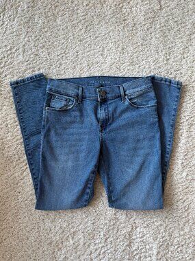 Mott & Bow Skinny Jeans W27 L28 Mid Rise Stretch Denim Blue